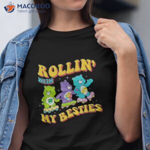 Care Bears Rollin’ With My Besties Retro Skating Group Shirt