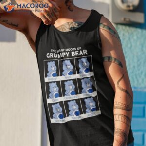 care bears the many moods of grumpy bear shirt tank top 1