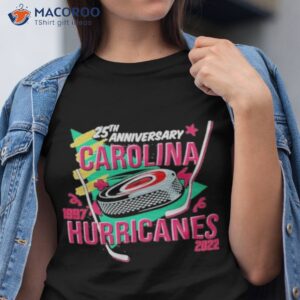 Carolina hurricanes 25th anniversary 1997 2023 checkered flag 90s shirt