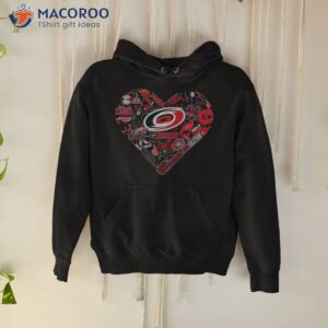 carolina hurricanes sport team heart shirt hoodie