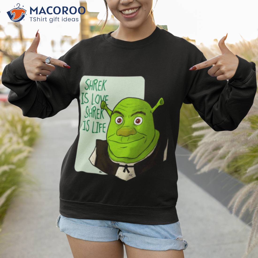 Cartoon Art Shrek Is Love Shirt Cartoon Art Shrek Is Love Shirt