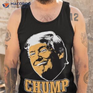 cartoon funny design donald chump shirt tank top