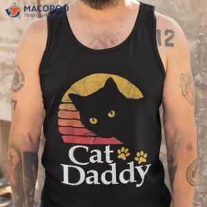 cat daddy vintage eighties style retro distressed s shirt tank top