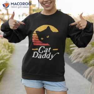 cat daddy vintage eighties style retro distressed shirt sweatshirt