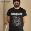 Cat Graduation Graduate 2023 Senior High School Kindergarten Shirt