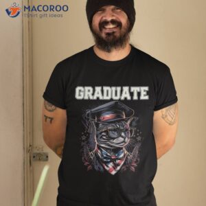 cat graduation graduate 2023 senior high school kindergarten shirt tshirt 2