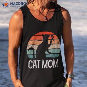 cat mom happy mothers day for lovers family matching shirt tank top