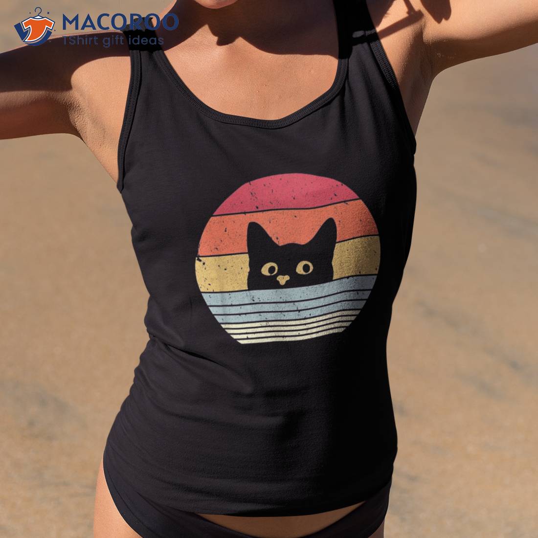 Cat Shirt. Retro Style Shirt Cat Shirt. Retro Style Shirt