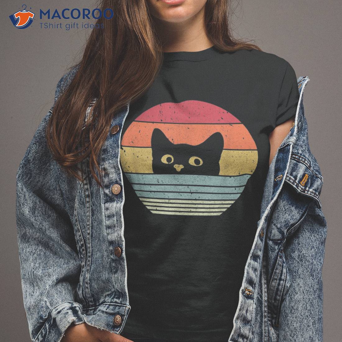 Cat Shirt. Retro Style Shirt Cat Shirt. Retro Style Shirt