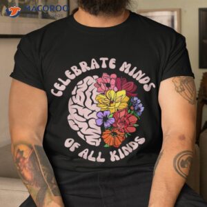 Celebrate Minds Of All Kinds Neurodiversity Autism Awareness Shirt