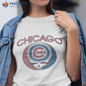 chicago cubs homage grateful dead tri blend shirt tshirt