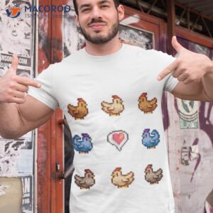 chickens stardew valley shirt tshirt 1