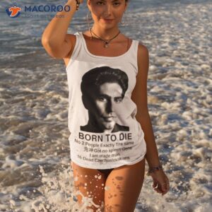 christopher moltisanti born to die shirt tank top 3