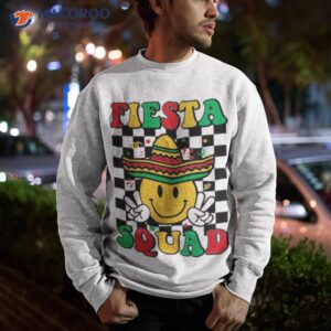 cinco de mayo fiesta squad smile face vintage shirt sweatshirt
