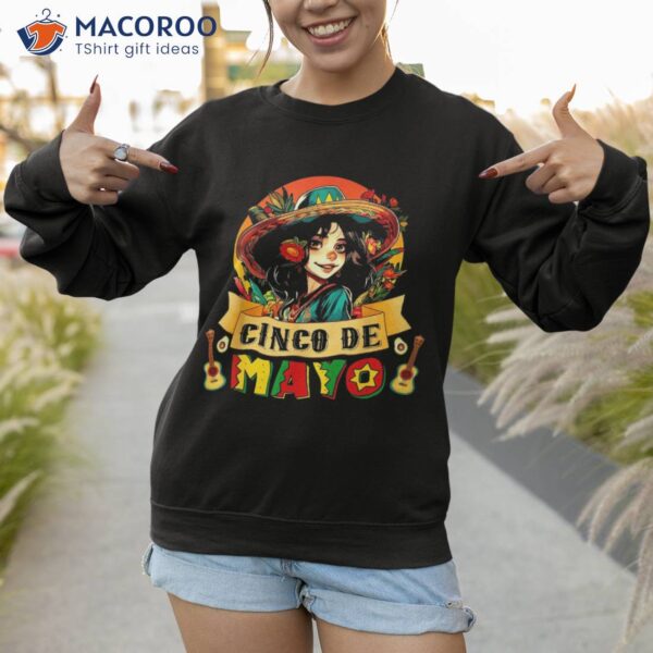 Cinco De Mayo Girl 5 Anime Lover Shirt