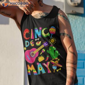 cinco de mayo mexican fiesta 5 funny kids shirt tank top 1