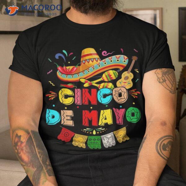 Cinco De Mayo Mexican Fiesta 5 Girls Shirt