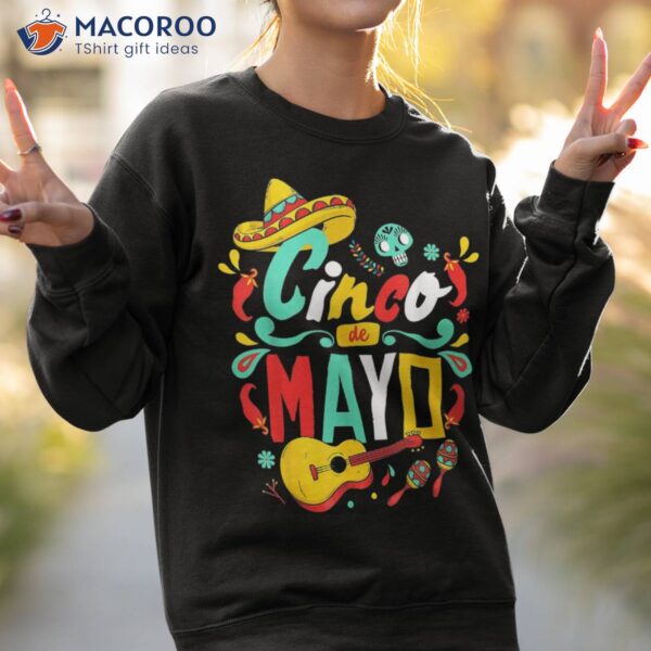 Cinco De Mayo Shirt Mexican Fiesta 5 Funny