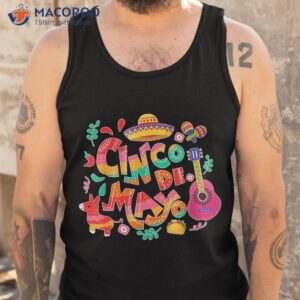 cinco de mayo shirt mexican fiesta 5 girls tank top