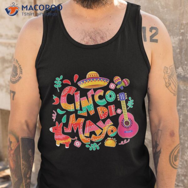 Cinco De Mayo Shirt Mexican Fiesta 5 Girls