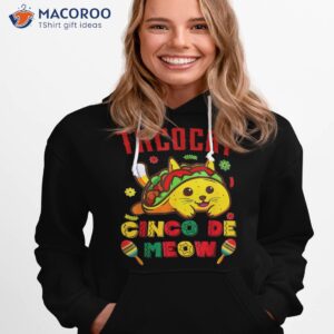 cinco de meow taco cat mexican mayo cat lovers shirt hoodie 1