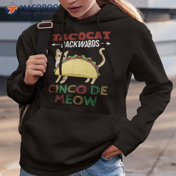 Cinco De Meow Taco Cat Mexican Mayo Lovers Shirt