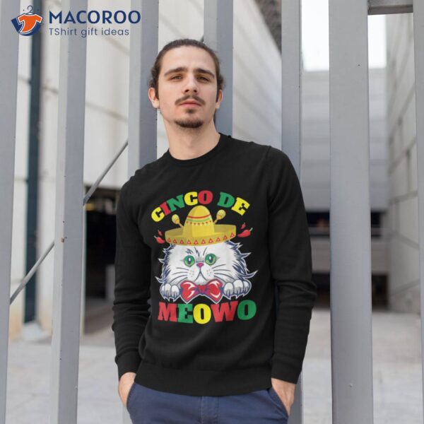 Cinco De Meowo – Mexican Mayo Cat Lovers Shirt