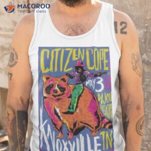 citizen cope may 3 2023 knoxville tn poster shirt tank top