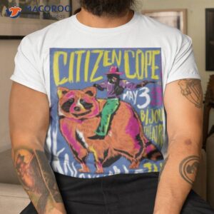 Citizen Cope May 3 2023 Knoxville Tn Poster Shirt