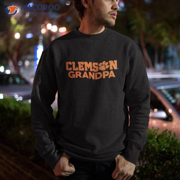 Clemson University Tigers Grandpa Shirt