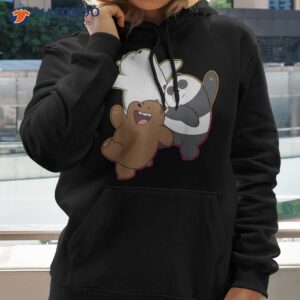 Cn We Bare Bears Dancing Gradient Outline Shirt