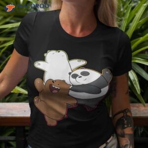 Cn We Bare Bears Dancing Gradient Outline Shirt Cn We Bare Bears Dancing Gradient Outline Shirt