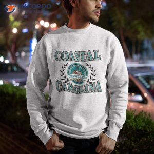 Coastal Carolina Chanticleers Laurels Logo T Shirt