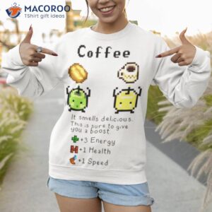 coffee junimos game design stardew valley shirt sweatshirt 1