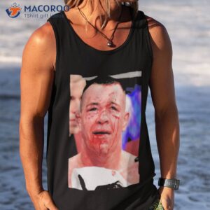 colby covington blood face shirt tank top