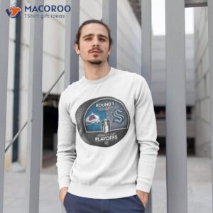 colorado avalanche vs seattle kraken 2023 stanley cup playoffs matchup shirt sweatshirt 1