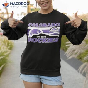 colorado rockies mountain scene shirt sweatshirt