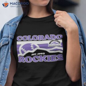Colorado Rockies Mountain Scene Shirt