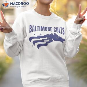 colts cfl football 1995 defunct baltimore shirt sweatshirt 2