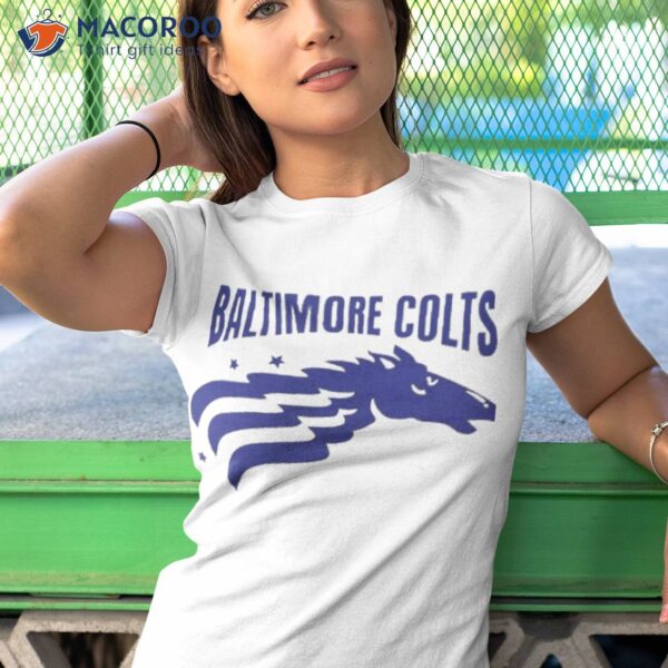 Colts Cfl Football 1995 Defunct Baltimore Shirt