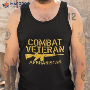 combat veteran afghanistan t shirt tank top