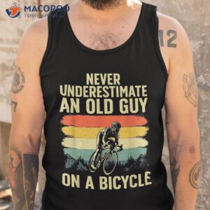 cool cycling art for grandpa bicycle riding cycle racing shirt tank top