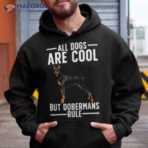 cool doberman for dobie pinscher puppy dog lovers shirt hoodie