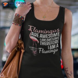 cool flamingo for pink flamingos flock bird lovers shirt tank top 4