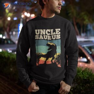 cool uncle design for uncle men family great uncle dinosaur shirt sweatshirt
