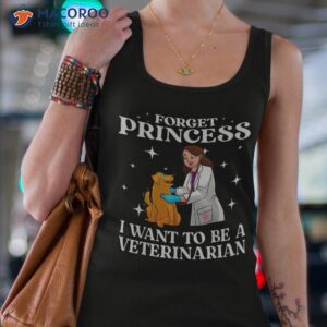 cool veterinarian art for girls kids vet tech student shirt tank top 4