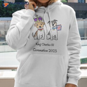 coronation 2023 puppy shirt hoodie