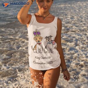 coronation 2023 puppy shirt tank top