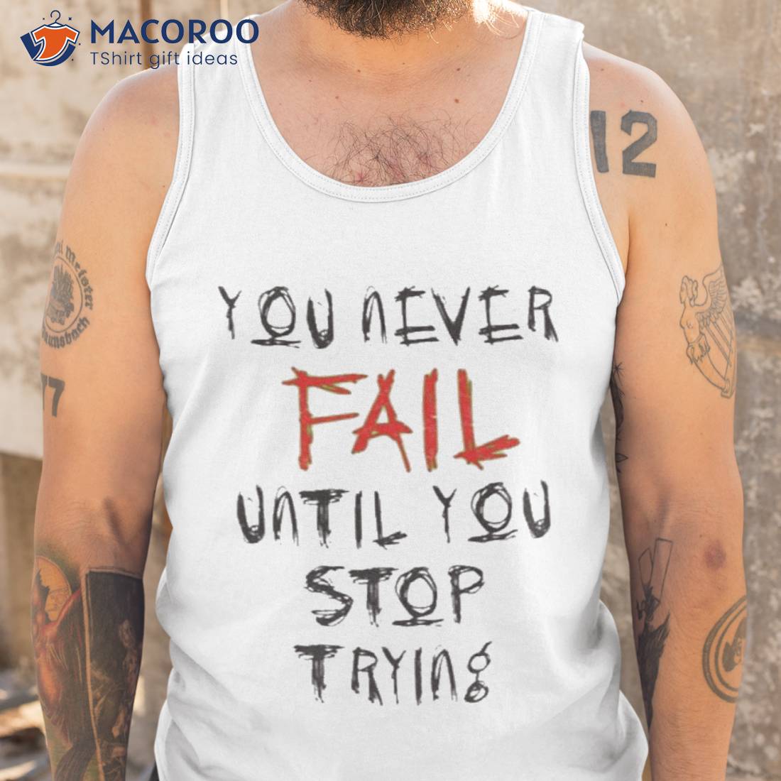 Crave Design You Never Fail Until You Stop Trying Shirt Crave Design You Never Fail Until You Stop Trying Shirt