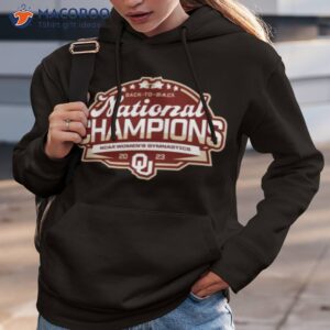 Crimson Oklahoma Sooners Back To Back Ncaa Women’s Gymnastics National Champions Shirt